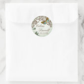 Sticker Mariage de Botanica ou phoque - Aqua Blue (Sac)