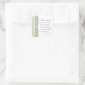 Sticker Mariage de devis Darcy (Sac)