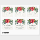 Sticker Mariage de feuillage de Poinsettia (Feuille)