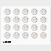 Sticker Mariage de fleurs sauvages (Feuille)