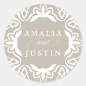 Sticker Mariage de Marrakech | Linge de maison (Devant)