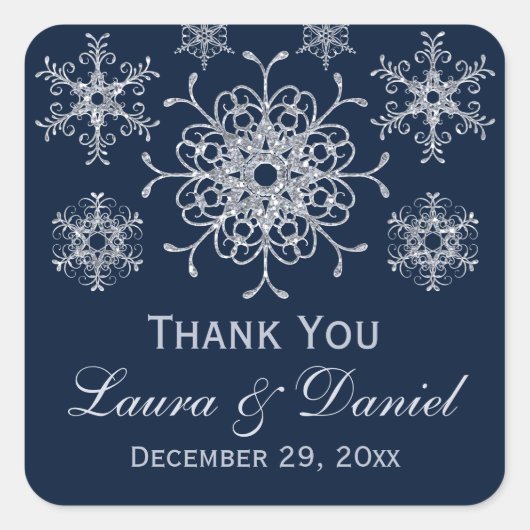 Sticker Mariage de Parties scintillant d'argent de (Devant)