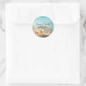 Sticker Mariage Destination Plage (Sac)