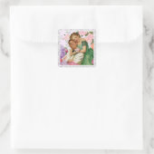 Sticker Mariage du couple romantique (Sac)
