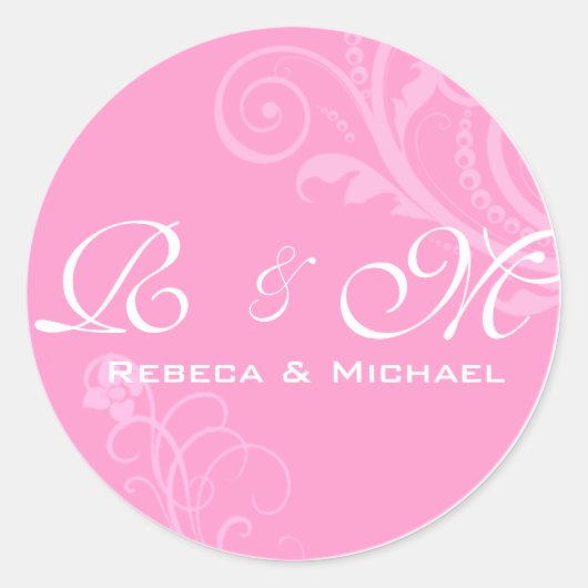Sticker Mariage Elegant Bride and Groom (Devant)