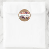 Sticker Mariage flamboyant Renaissance (Sac)