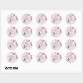 Sticker Mariage Fleur de lis / Cerise Blossom (Feuille)