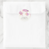 Sticker Mariage Floral Moderne Iris (Sac)