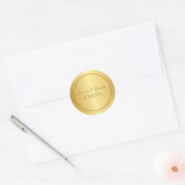 Sticker Mariage Gold Faux (Enveloppe)