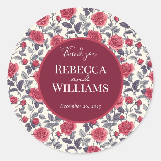 Sticker Mariage mignon (Devant)