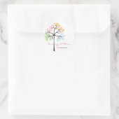 Sticker Mariage moderne Whimsical Four Seasons Tre (Sac)