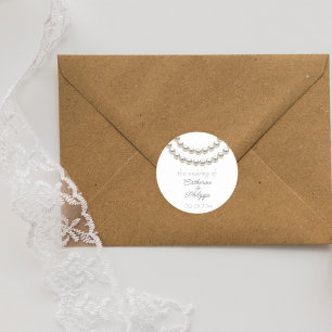 Sticker Mariage Pearl élégant