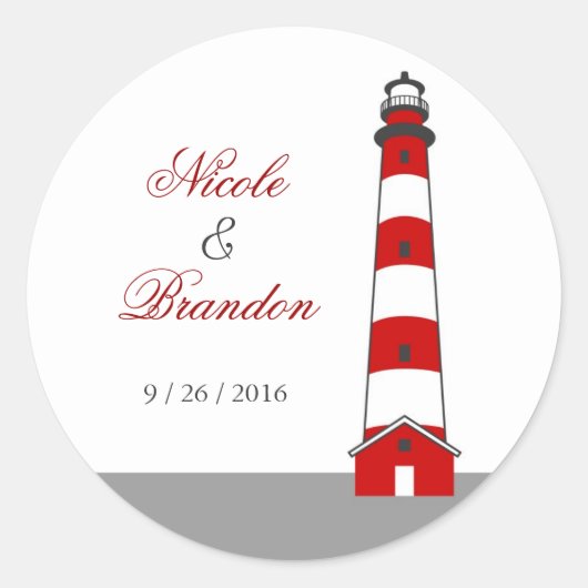 Sticker Mariage phare (Devant)