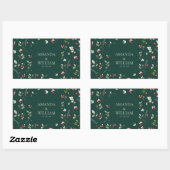 Sticker Mariage pour Berry d'hiver (Feuille)