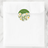 Sticker Mariage pour les marguerites blanches et l (Sac)