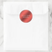 Sticker Mariage Red Faux (Sac)
