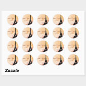 Sticker Mariage Tour Eiffel (Feuille)