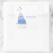 Sticker Mariage Whimsical Chic Bleu (Sac)
