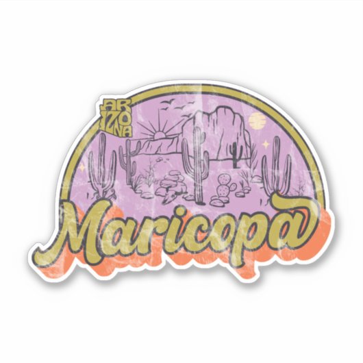 Sticker Maricopa, Arizona  (Devant)