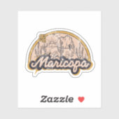 Sticker Maricopa, Arizona (Feuille)