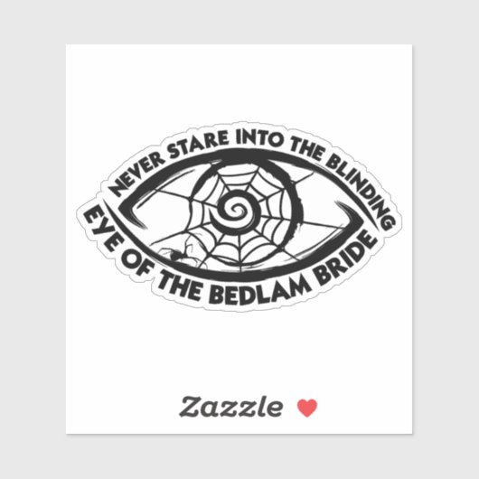Sticker Mariée de Bedlam | Dungeon Crawler Carl (Feuille)