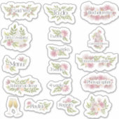 Sticker Mariée wedding planner (Devant)