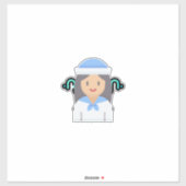 Sticker marin (Feuille)