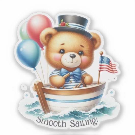 Sticker Marin Nounours (Devant)