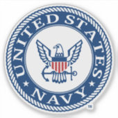 Sticker Marine américaine | Navy Alt Emblem (Devant)