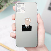 Sticker Marionnette qui vous regarde (Téléphone)