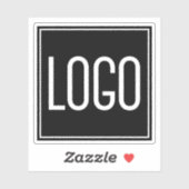 Sticker Marketing du logo personnalisé (Feuille)