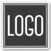 Sticker Marketing du logo personnalisé (Devant)