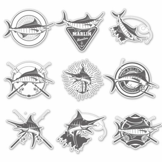 Sticker Marlin (Devant)