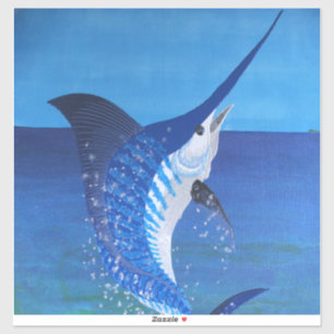 Sticker Marlin à rayures