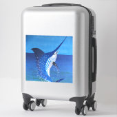 Sticker Marlin à rayures (Sur valise)