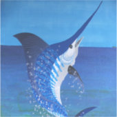 Sticker Marlin à rayures (Devant)