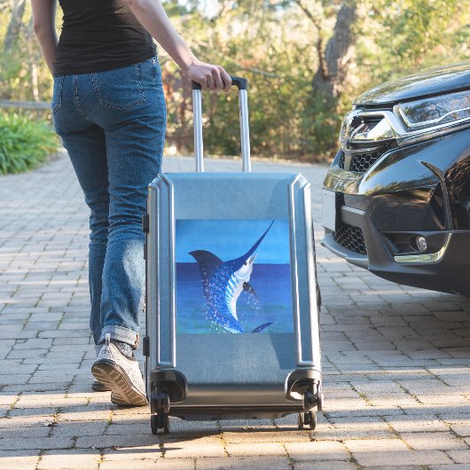 Sticker Marlin à rayures (Valise Insitu)