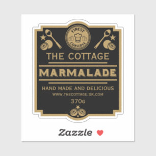 Sticker Marmalade Conserve Maker