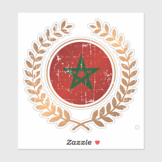 Sticker Maroc (Feuille)