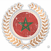 Sticker Maroc (Devant)