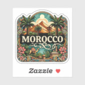 Sticker Maroc (Feuille)