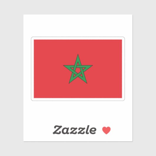 Sticker Maroc (Feuille)