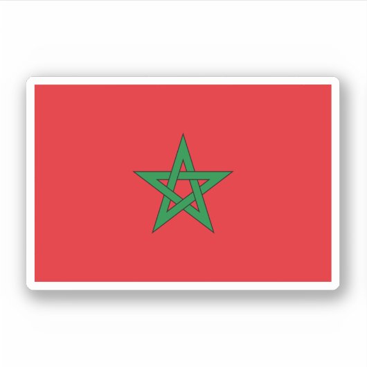 Sticker Maroc (Devant)