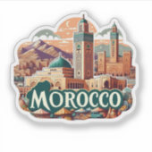 Sticker Maroc (Devant)