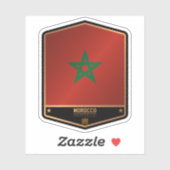 Sticker Maroc (Feuille)