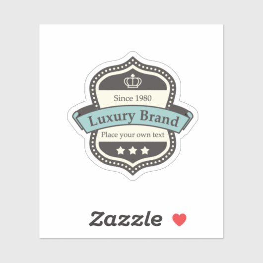 Sticker Marque de luxe Stiker (Feuille)