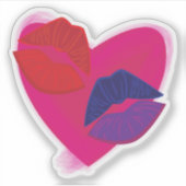 Sticker Marques de bisous (Devant)