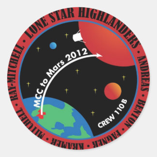 Sticker Mars 101 2011