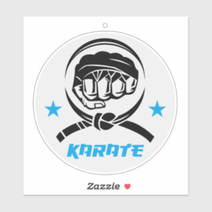 Sticker Martial Arts Karate Black Belt