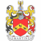 Sticker Martin Family Crest (Devant)